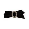 Black Velvet Bow Hair Accessories