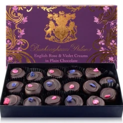 Sale Buckingham Palace English Rose And Violet Creams Confectionery & Chocolates