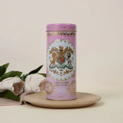 Discount Buckingham Palace Strawberry And Clotted Cream Shortbread Biscuit Tin Biscuits