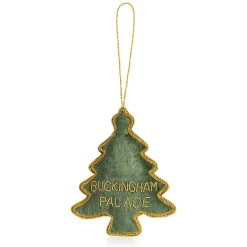 Hot Buckingham Palace Velvet Christmas Tree Decoration Decorations