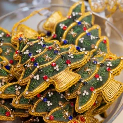 Hot Buckingham Palace Velvet Christmas Tree Decoration Decorations