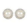 Hot Centred Pearl Earrings Earrings