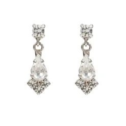 Online Crystal Decagon Earrings Earrings