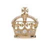 Discount Gold Crown Brooch Brooches