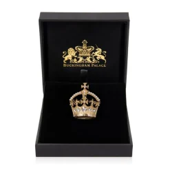 Discount Gold Crown Brooch Brooches