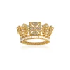 Online Gold Diadem Crown Brooch Brooches