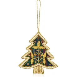 Clearance Palace Of Holyroodhouse Tartan Christmas Tree Decoration Decorations