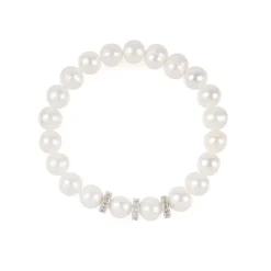 Best Pearl And Crystal Disc Bracelet Bracelets