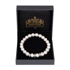 Best Pearl And Crystal Disc Bracelet Bracelets