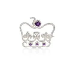 Sale Platinum Jubilee Limited Edition Silver Brooch Brooches