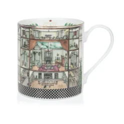 Discount Queen Mary'S Dolls' House Coffee Mug Tankards & Mugs
