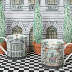 Discount Queen Mary'S Dolls' House Coffee Mug Tankards & Mugs