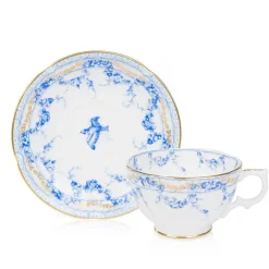Royal Birdsong Gilded Breakfast Cup And Saucer Royal Birdsong