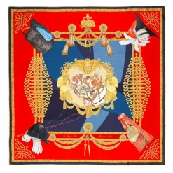 Outlet Royal Mews Silk Scarf Scarves