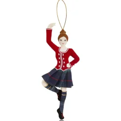 New Scottish Highland Girl Dancer Decoration Decorations