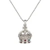 New Silver Crown Necklace Necklaces