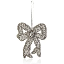 Clearance Style & Society Grey Bow Decoration Decorations