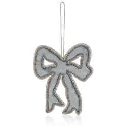 Clearance Style & Society Grey Bow Decoration Decorations