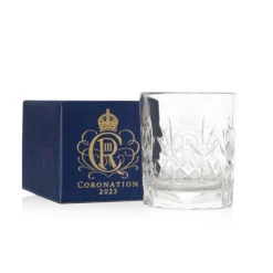 Clearance The Coronation Crystal Tot Glass Wine & Spirits