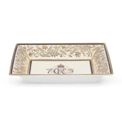 Clearance The King'S 75Th Birthday Limited Edition Navy Tray His Majesty The King'S 75Th Birthday
