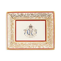 Discount The King'S 75Th Birthday Limited Edition Red Tray His Majesty The King'S 75Th Birthday