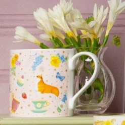 Online The Summertime Pink Coffee Mug Breakfast Table