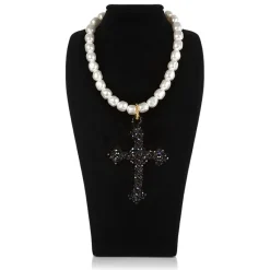 Hot Vicki Sarge Black Cross Necklace Vicki Sarge