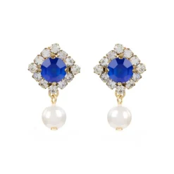 Vicki Sarge Drop Pearl Studs Earrings