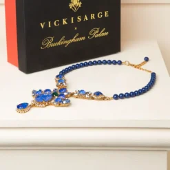 Discount Vicki Sarge Large Blue Necklace Vicki Sarge
