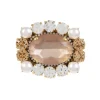 Sale Vicki Sarge Pink Crystal Brooch Brooches