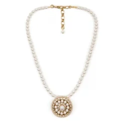 Hot Vicki Sarge Single Strand Pearl Necklace Vicki Sarge