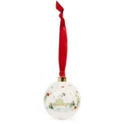 Online Windsor Castle Fine Bone China Bauble Decorations