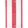 New Windsor Castle Red Waffle Tea Towel Breakfast Table