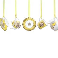 Clearance Yellow Miniature Plate Plates & Bowls