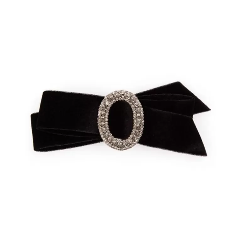 Royal Collection Shop Hair Accessories*Black Velvet Bow