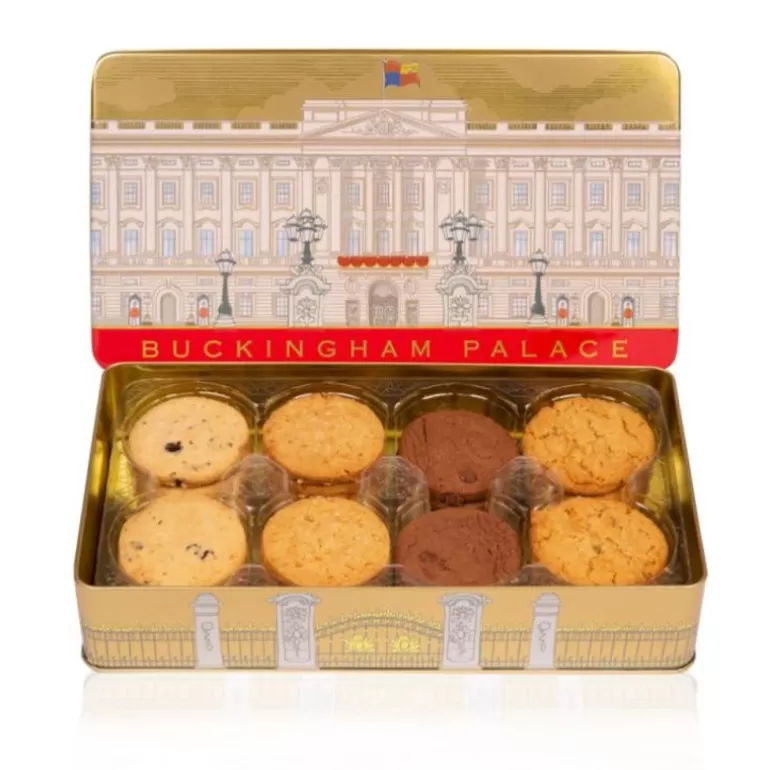 Royal Collection Shop Biscuits*Buckingham Palace Luxury Facade Biscuit Tin