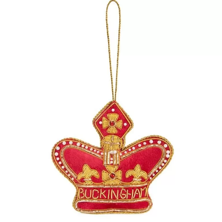 Royal Collection Shop Decorations*Buckingham Palace Red Crown Decoration