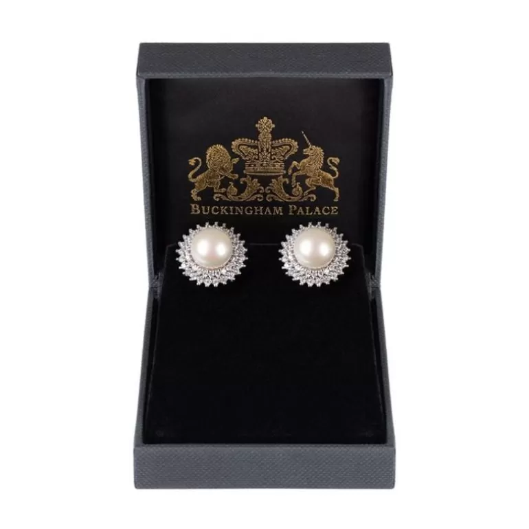 Royal Collection Shop Earrings*Centred Pearl Earrings