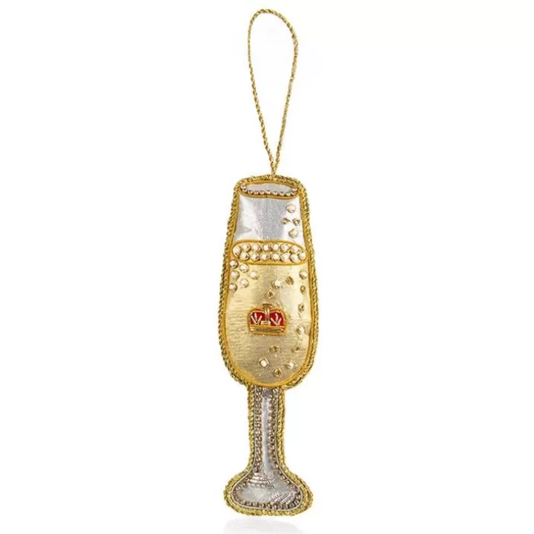 Royal Collection Shop Decorations*Champagne Glass Decoration