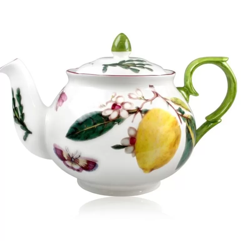 Royal Collection Shop Chelsea Porcelain*Chelsea Porcelain 4 Cup Teapot