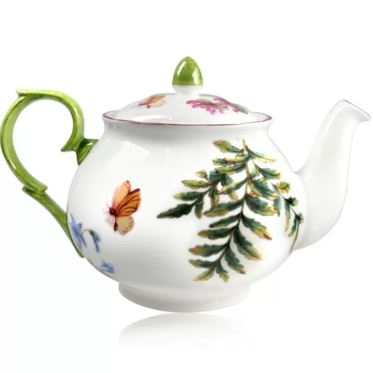 Royal Collection Shop Chelsea Porcelain*Chelsea Porcelain 4 Cup Teapot