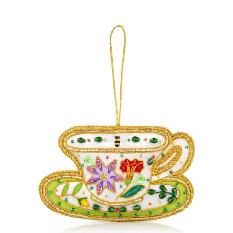 Royal Collection Shop Chelsea Garden Collection*Chelsea Teacup And Saucer Decoration