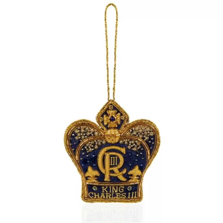 Royal Collection Shop His Majesty The King'S 75Th Birthday*Ciiir Crown Decoration