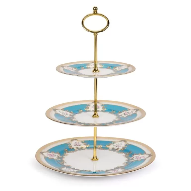 Royal Collection Shop Plates & Bowls*Coat Of Arms 3 Tier Cake Stand