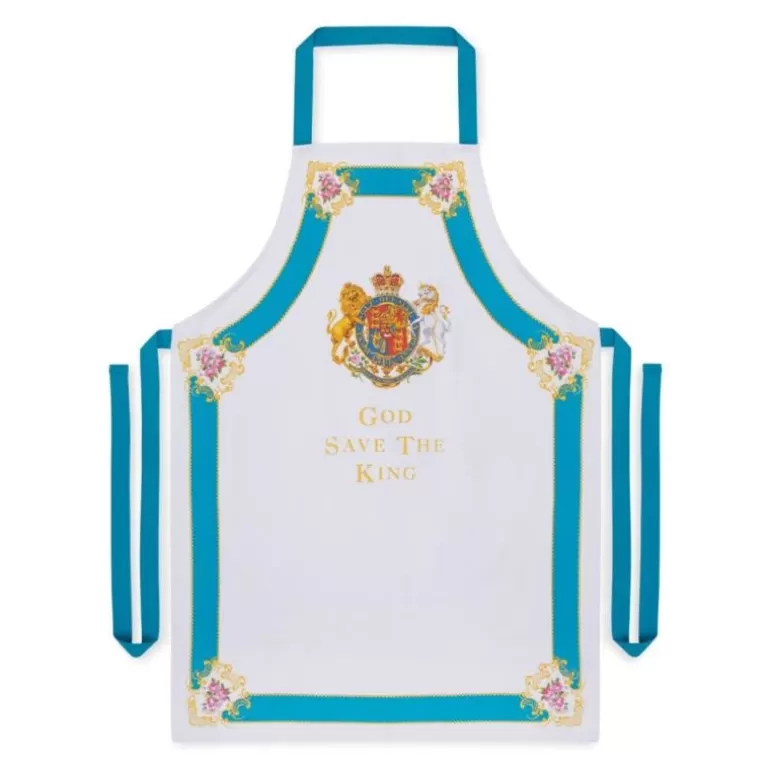 Royal Collection Shop His Majesty The King'S 75Th Birthday*Coat Of Arms Apron