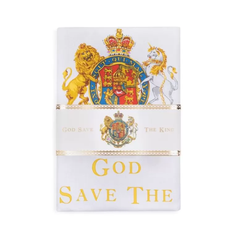 Royal Collection Shop His Majesty The King'S 75Th Birthday*Coat Of Arms Apron