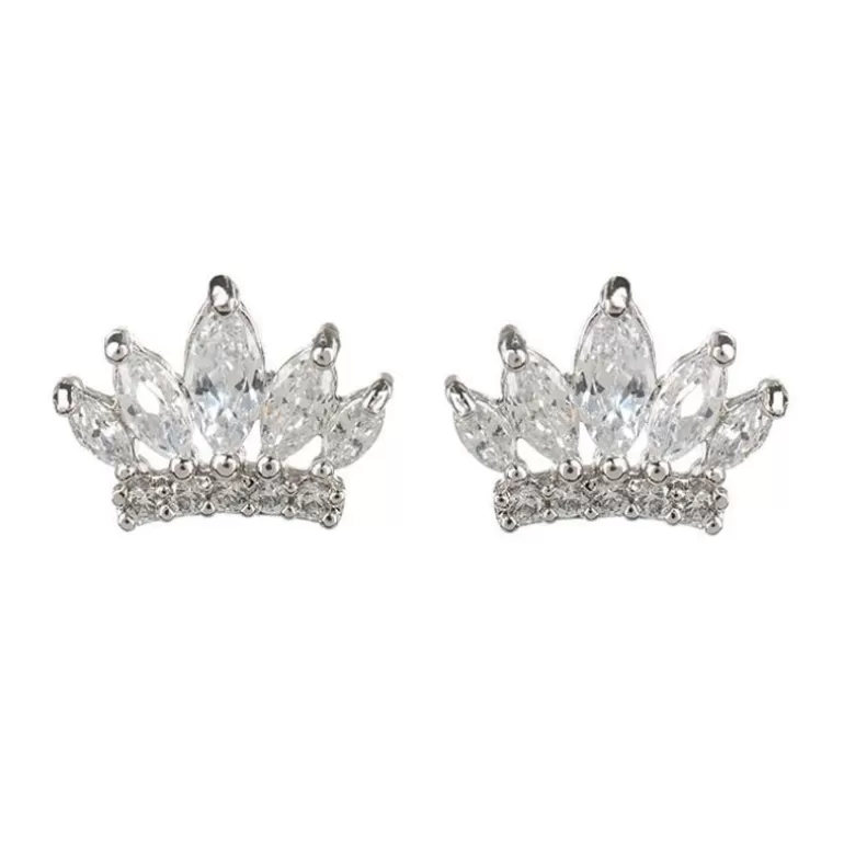 Royal Collection Shop Earrings*Crystal Crown Earrings