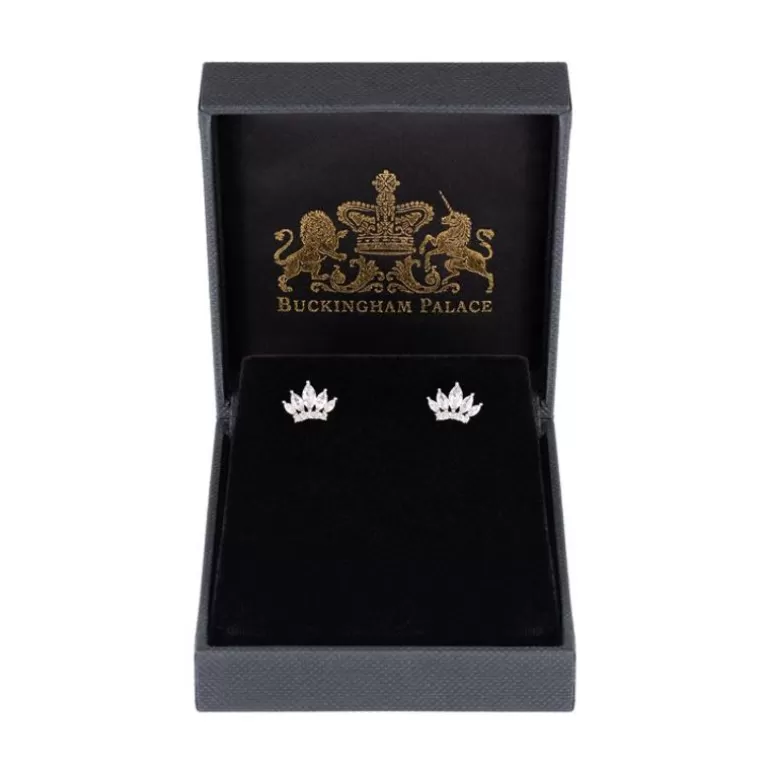 Royal Collection Shop Earrings*Crystal Crown Earrings