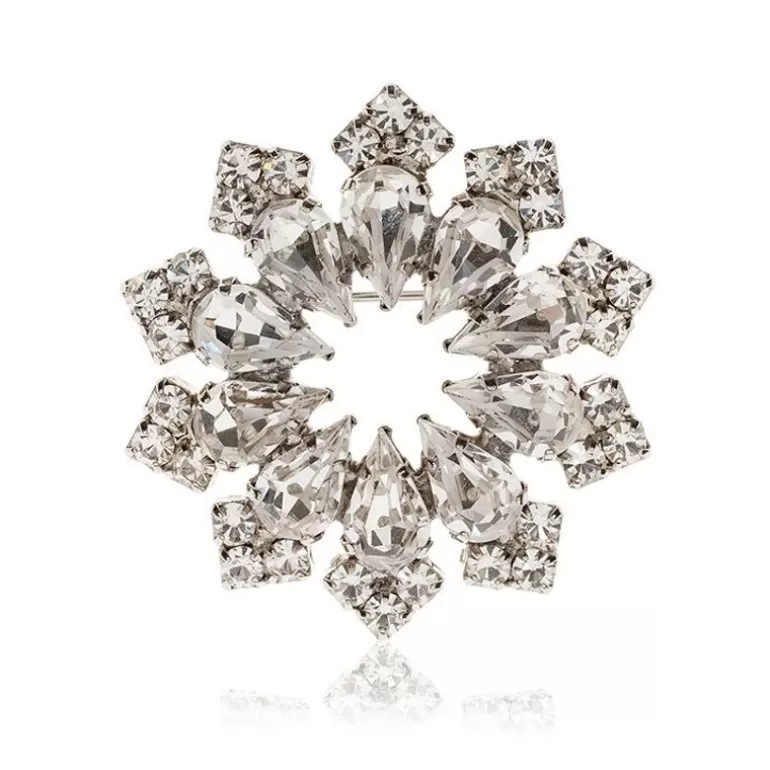 Royal Collection Shop Brooches*Crystal Decagon Brooch