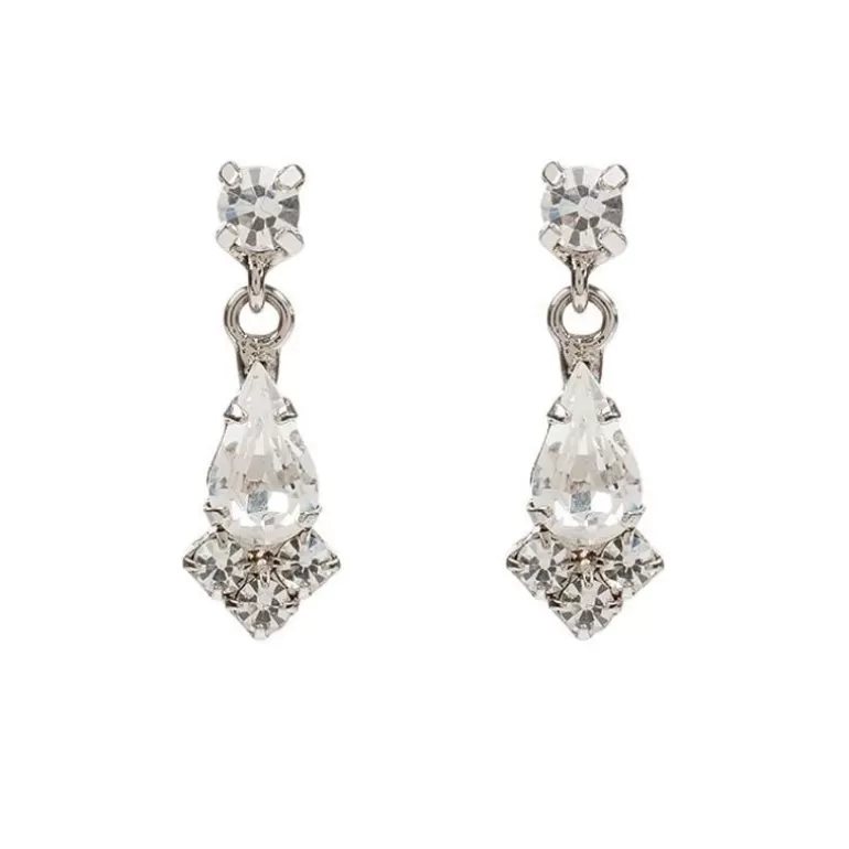 Royal Collection Shop Earrings*Crystal Decagon Earrings